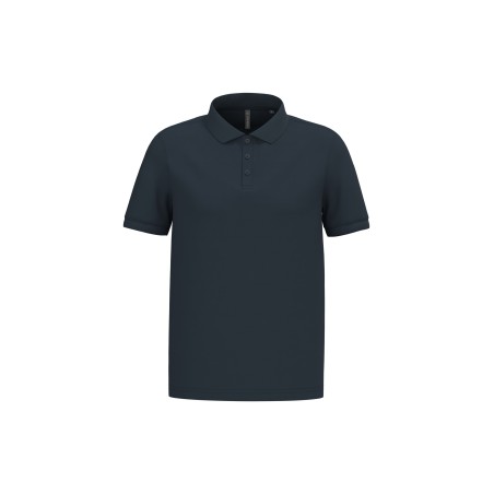 Men\\\'s short-sleeved piqué polo shirt