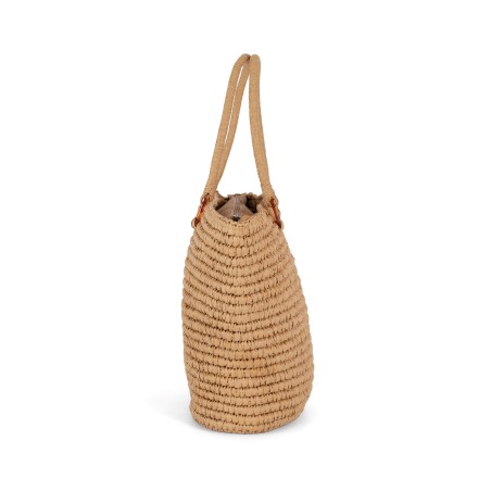 Shopper in vegetal fiber