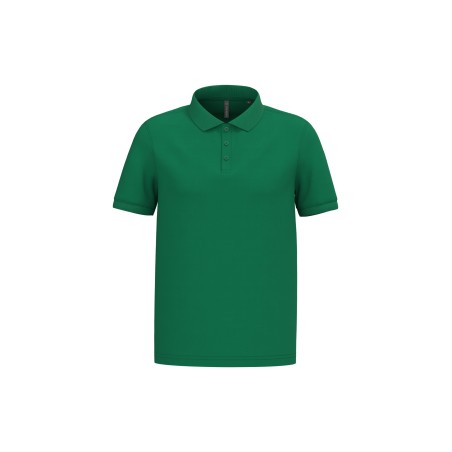 Polo piqué manga corta hombre