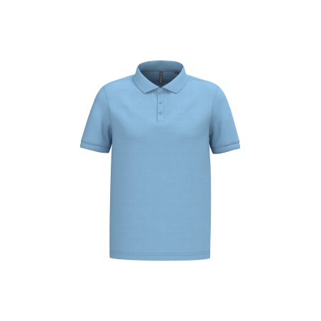Polo piqué manga corta hombre
