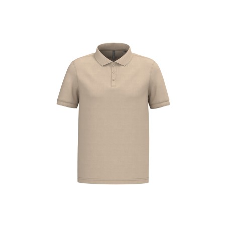 Men\\\'s short-sleeved piqué polo shirt