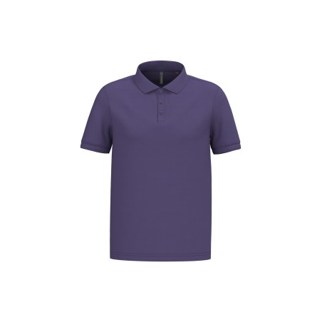 Men\\\'s short-sleeved piqué polo shirt