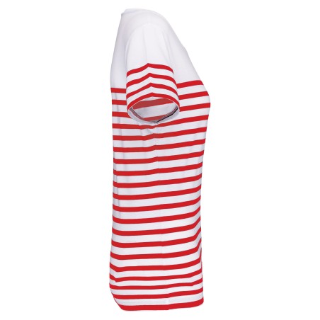 Camiseta marinera algodón orgánico mujer
