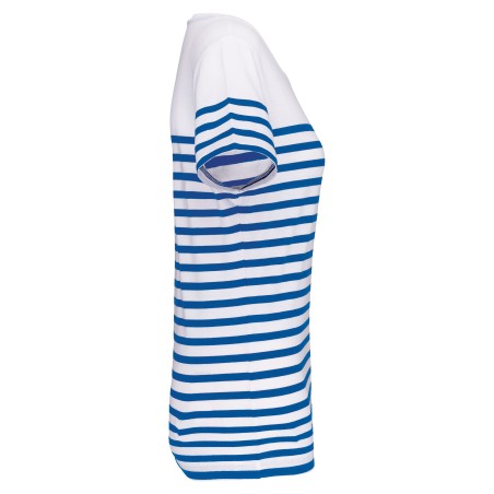 Camiseta marinera algodón orgánico mujer