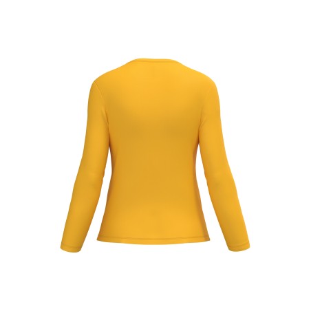 Ladies\\\' long-sleeved crew neck T-shirt