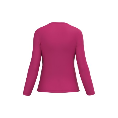 Ladies\\\' long-sleeved crew neck T-shirt