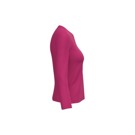 Ladies\\\' long-sleeved crew neck T-shirt