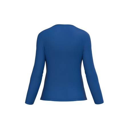 Camiseta manga larga y cuello redondo mujer