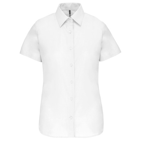 Ladies\\\' short-sleeved Oxford shirt