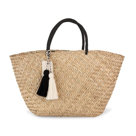 Shopper in vegetable fiber
