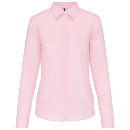 Ladies’ easy-care polycotton poplin shirt