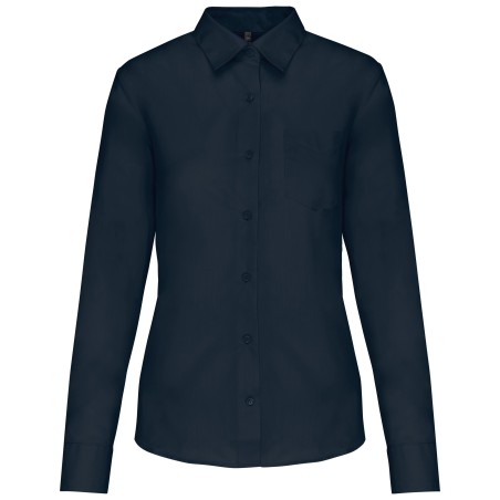 Ladies’ easy-care polycotton poplin shirt