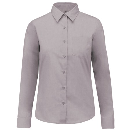 Ladies’ easy-care polycotton poplin shirt