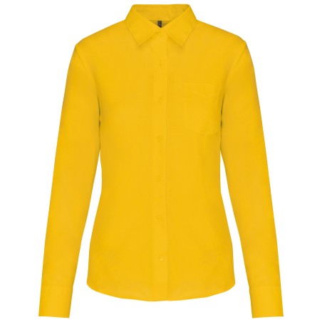 Ladies’ easy-care polycotton poplin shirt