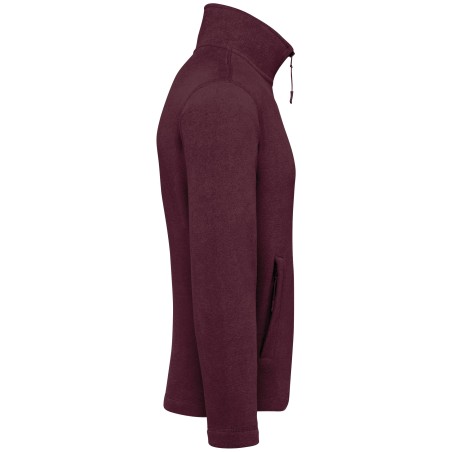 Chaqueta micropolar con cremallera hombre