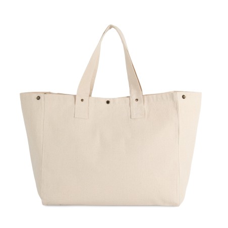 Faded cotton shopping bag