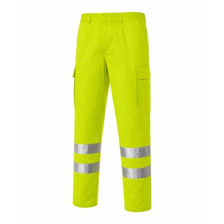 PANTALÓN ALTA VISIBILIDAD BANDAS REFLECTANTES