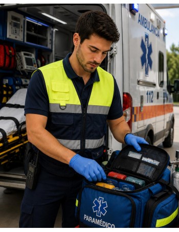 CHALECO ALTA VISIBILIDAD SANITARIO 2