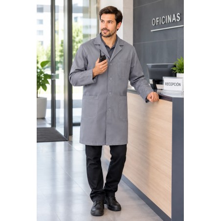 BATA DE TRABAJO LARGA INDUSTRIA PLUS
