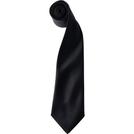 Satin colours tie