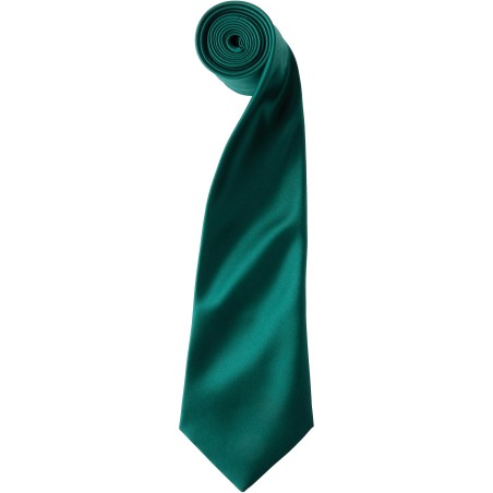Satin colours tie