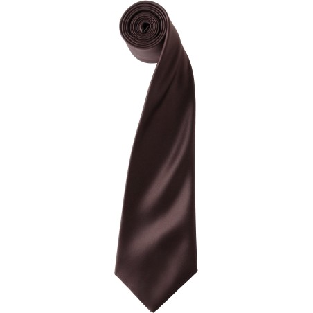 Satin colours tie