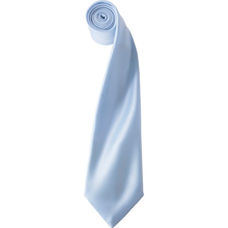 Satin colours tie