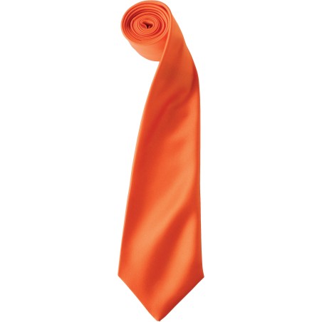 Satin colours tie