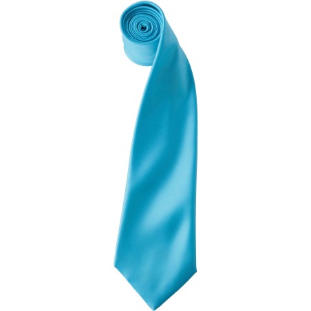 Satin colours tie