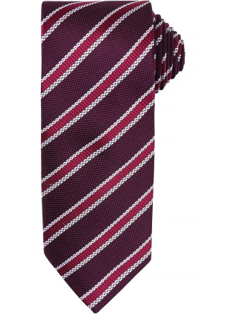 Corbata Waffle a rayas 2