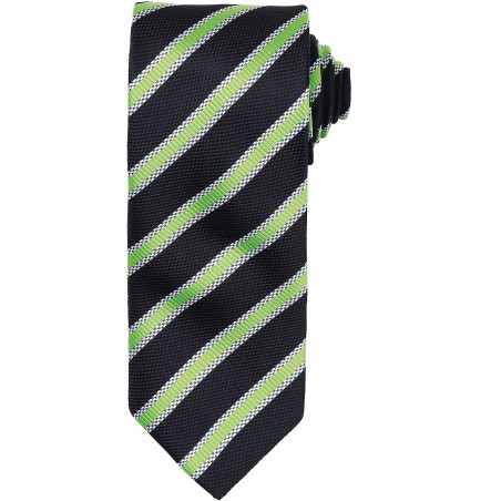 Corbata Waffle a rayas