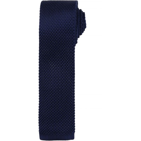 Corbata fina de punto