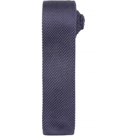 Slim knitted tie