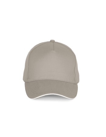 5 panels cotton sandwich cap 2