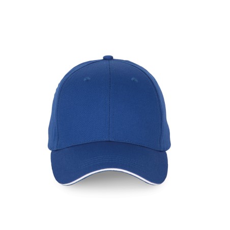 Cap with contrasting sandwich peak - 6 panels
