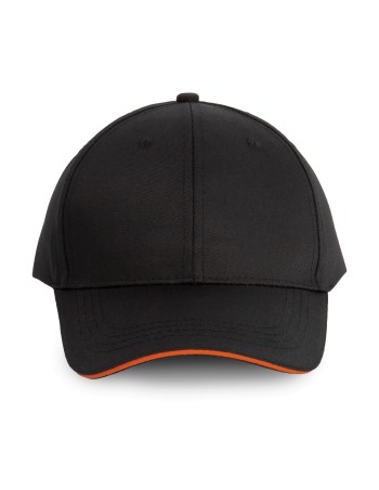 Gorra sandwich contrastado 6 paneles 2