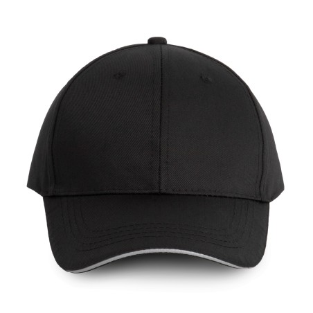 6 panels cap with sandwich peak