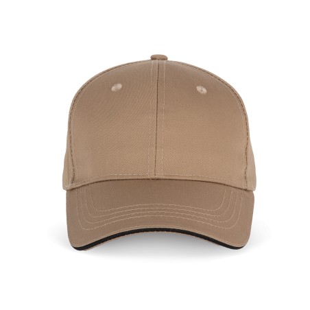 6 panels cap with sandwich peak
