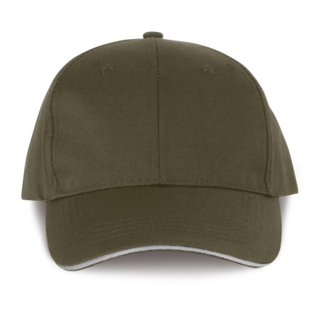 6 panels cap with sandwich peak