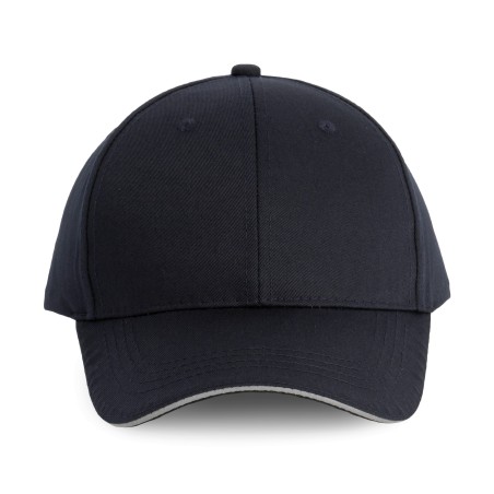 Gorra sandwich contrastado 6 paneles