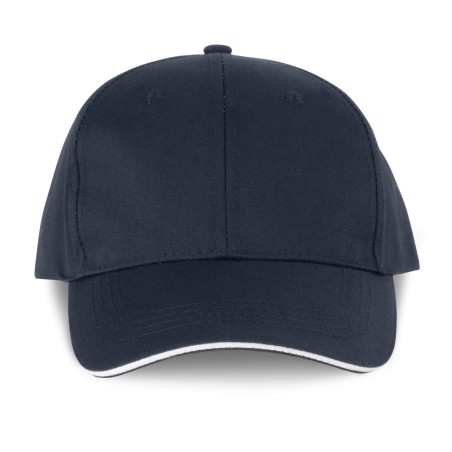 6 panels cap with sandwich peak