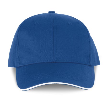 6 panels cap with sandwich peak