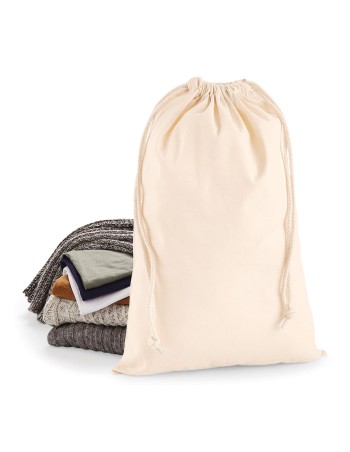Bolsa con cordón - Algodón Premium