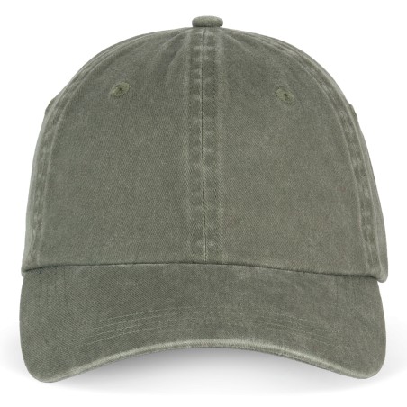 Eco-friendly unisex washed effect cap