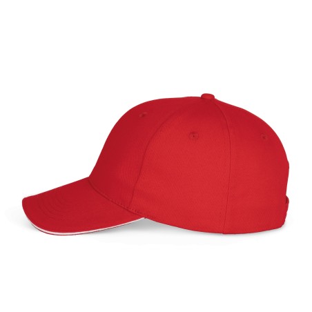 Gorra béisbol con sándwich - 6 paneles