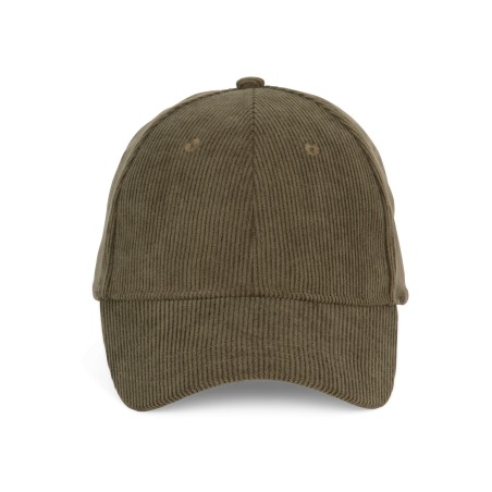 6-panel velvet cap