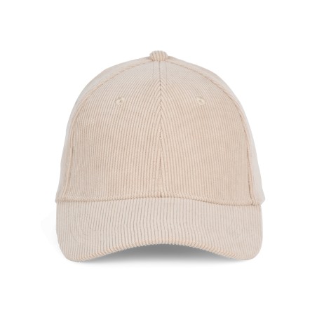 6-panel velvet cap