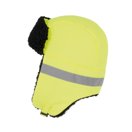 Padded cap with ear flaps
