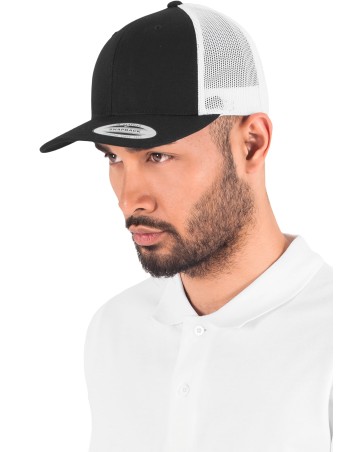 Gorra trucker retro bicolor