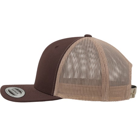 Gorra trucker retro bicolor